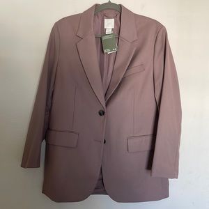 H&M beautiful mauve color blazer